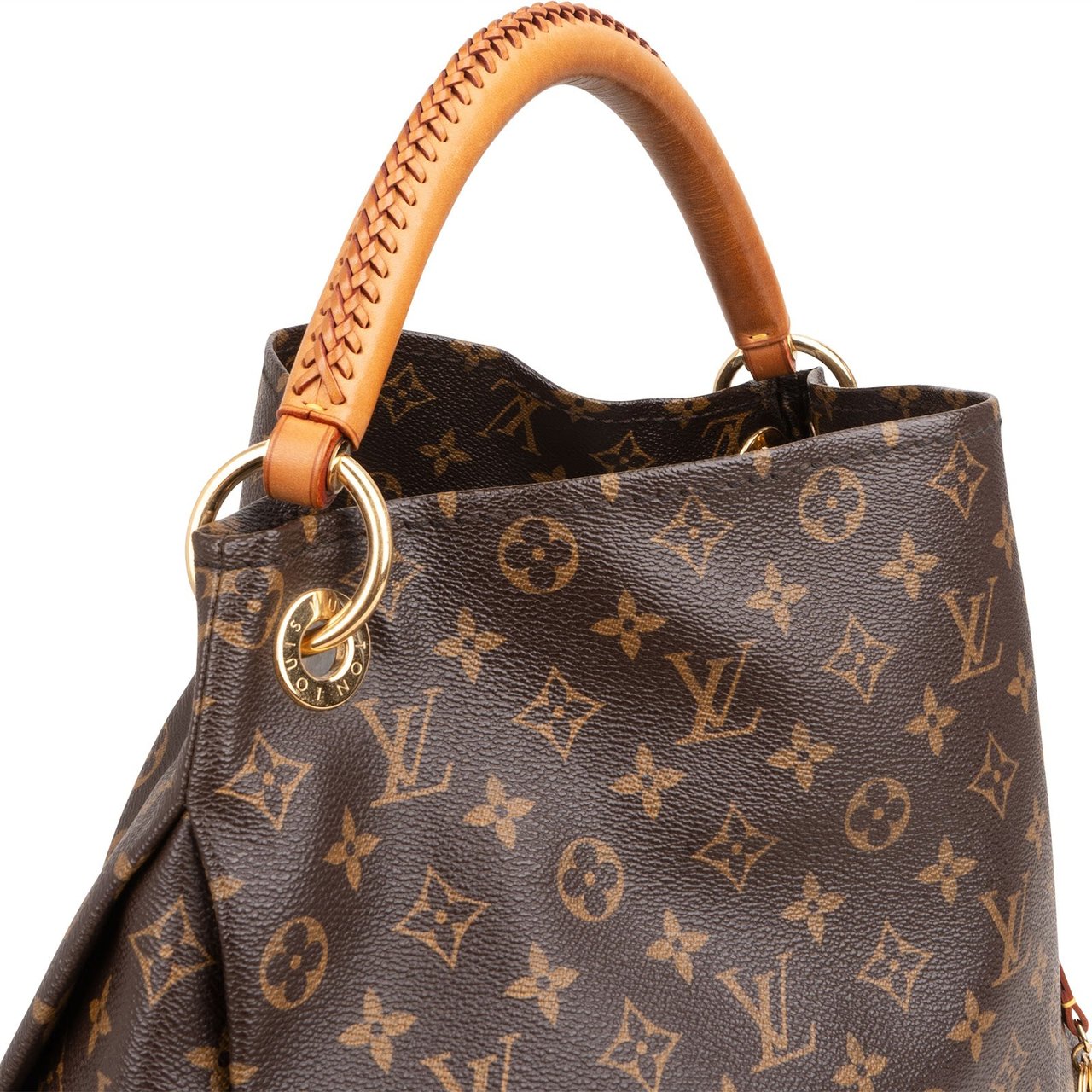 Louis Vuitton Monogram Canvas Artsy MM Shoulder Bag Bruin