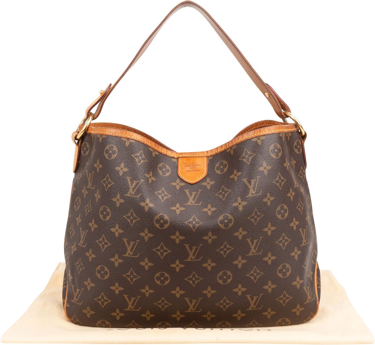 Louis Vuitton Monogram Canvas Delightful PM Shoulder Bag Bruin