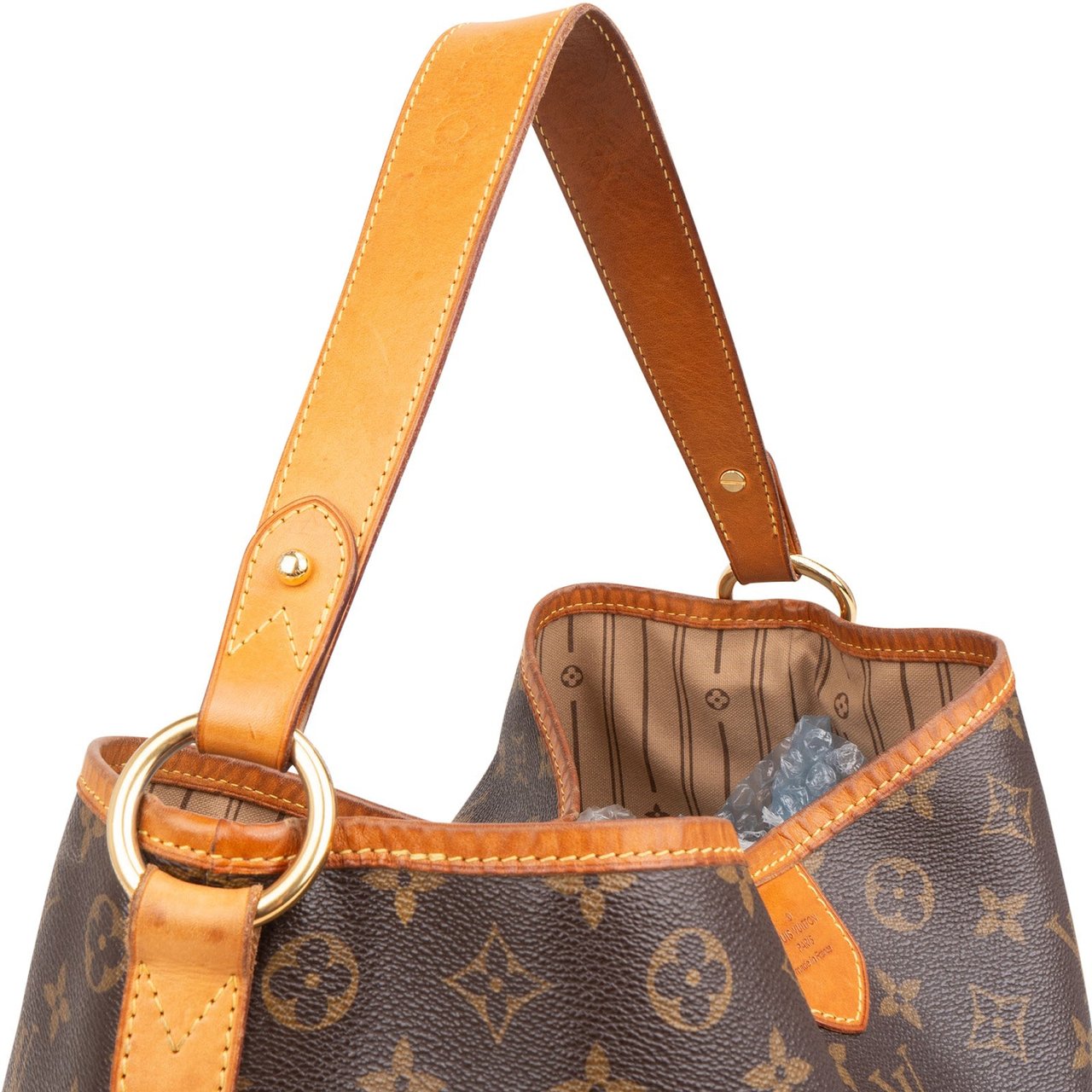 Louis Vuitton Monogram Canvas Delightful PM Shoulder Bag Bruin