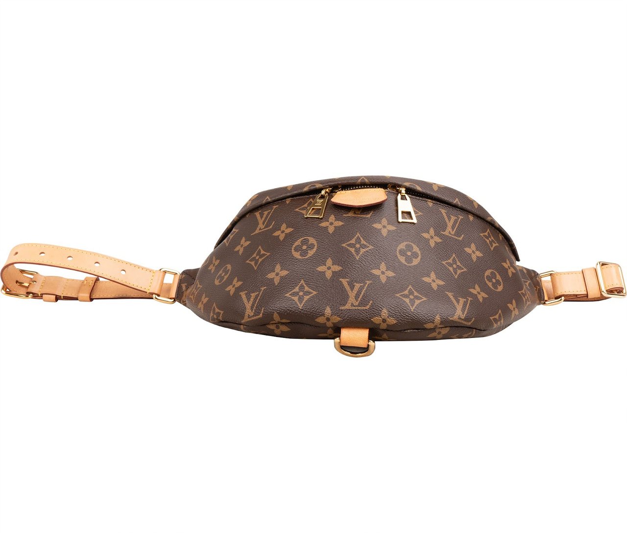 Louis Vuitton Monogram Canvas Crossbody Bag Bumbag Bruin