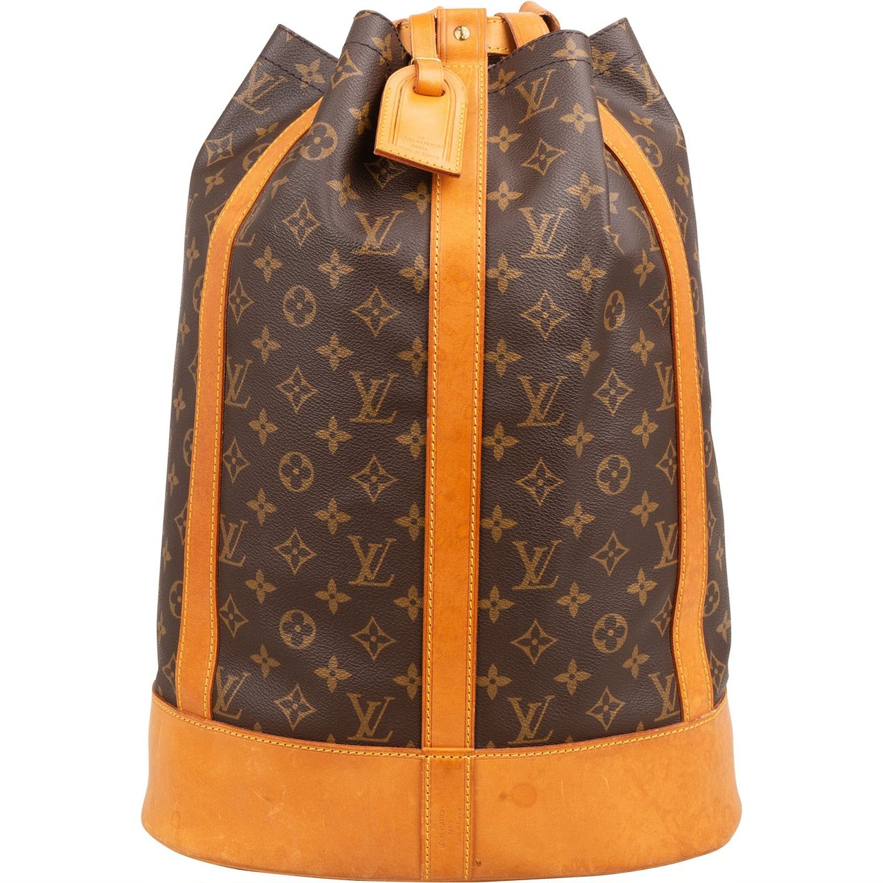 Louis Vuitton Monogram Canvas Randonnee GM Backpack Shoulder Bag Bruin