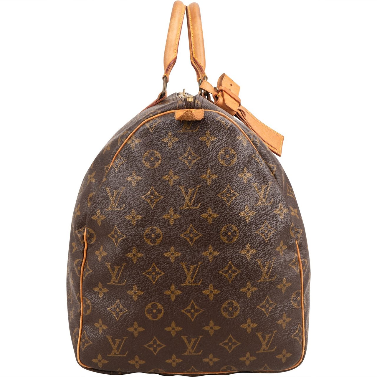 Louis Vuitton Monogram Canvas Keepall 55 Travel Bag Bruin
