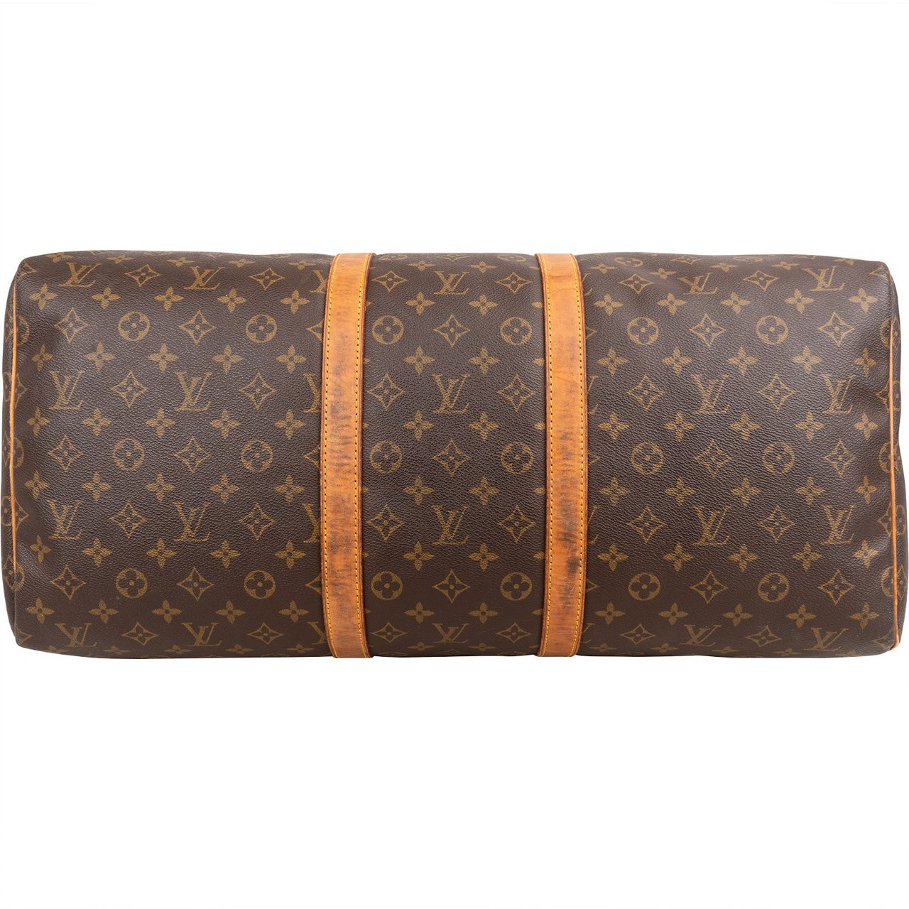 Louis Vuitton Monogram Canvas Keepall 55 Travel Bag Bruin