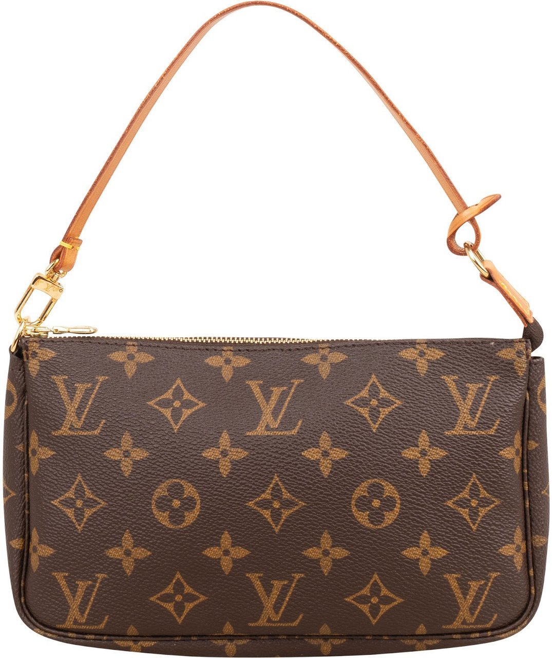 Louis Vuitton Monogram Canvas Pochette Accessoires Handbag Bruin