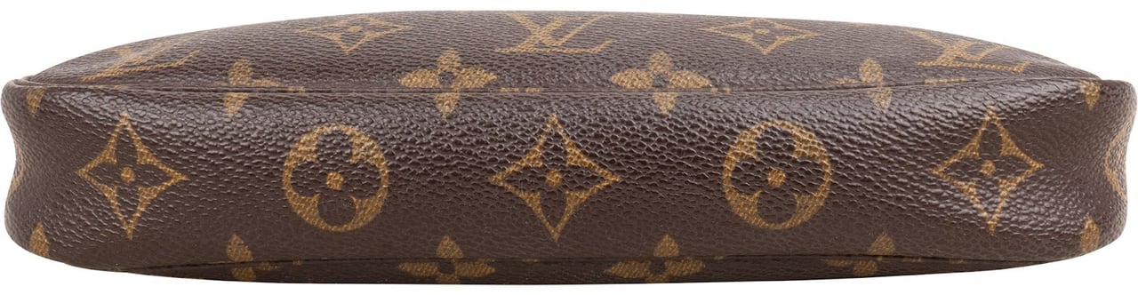 Louis Vuitton Monogram Canvas Pochette Accessoires Handbag Bruin