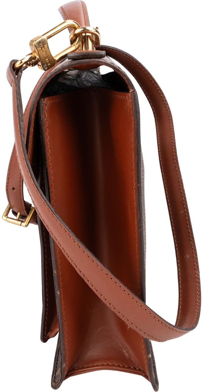 Louis Vuitton Monogram Canvas Monceau Handbag Bruin