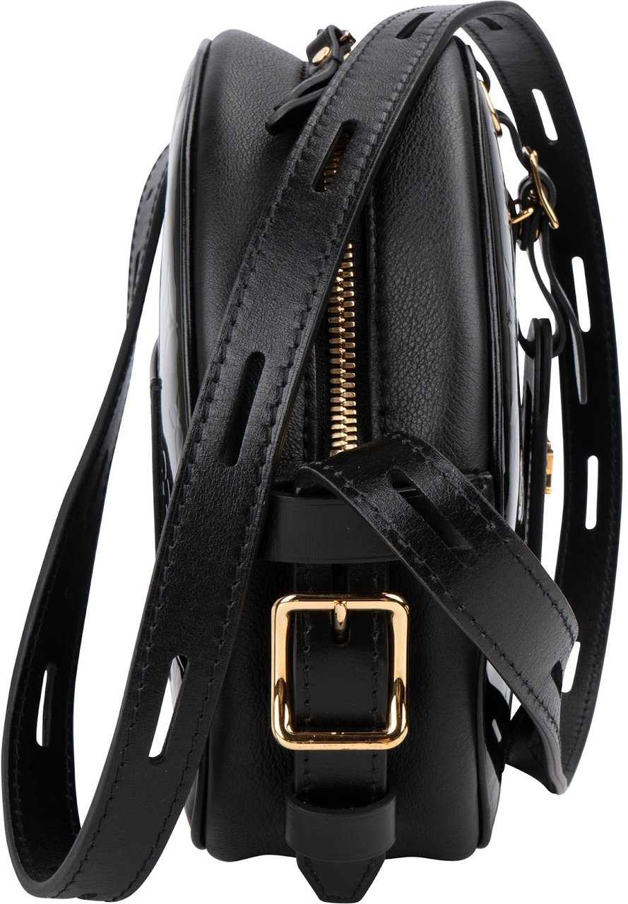 Louis Vuitton Monogram Vernis Leather Boite Chapeau Souple PM Crossbody Bag Zwart