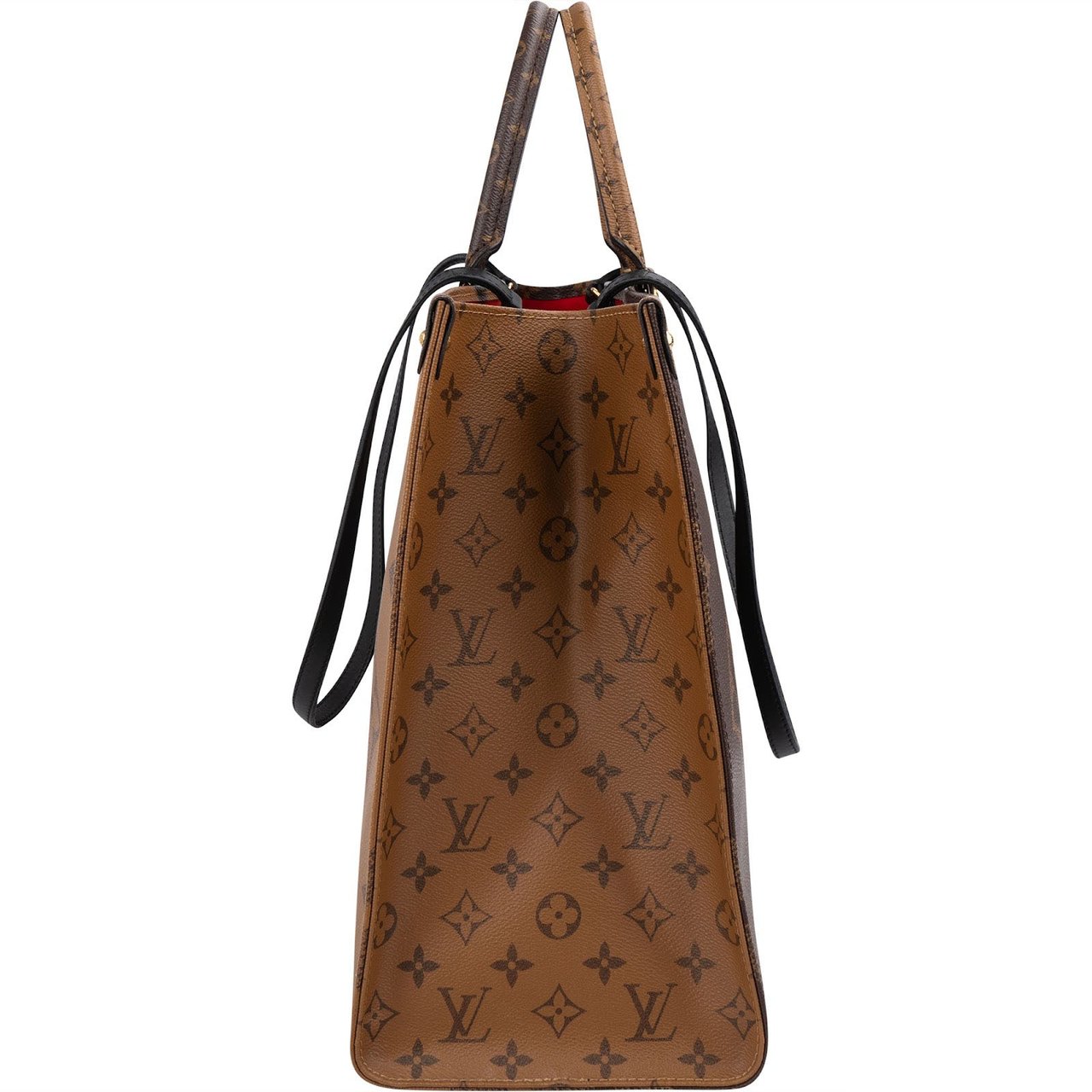 Louis Vuitton Monogram Giant Reverse OnTheGo GM Handbag Bruin