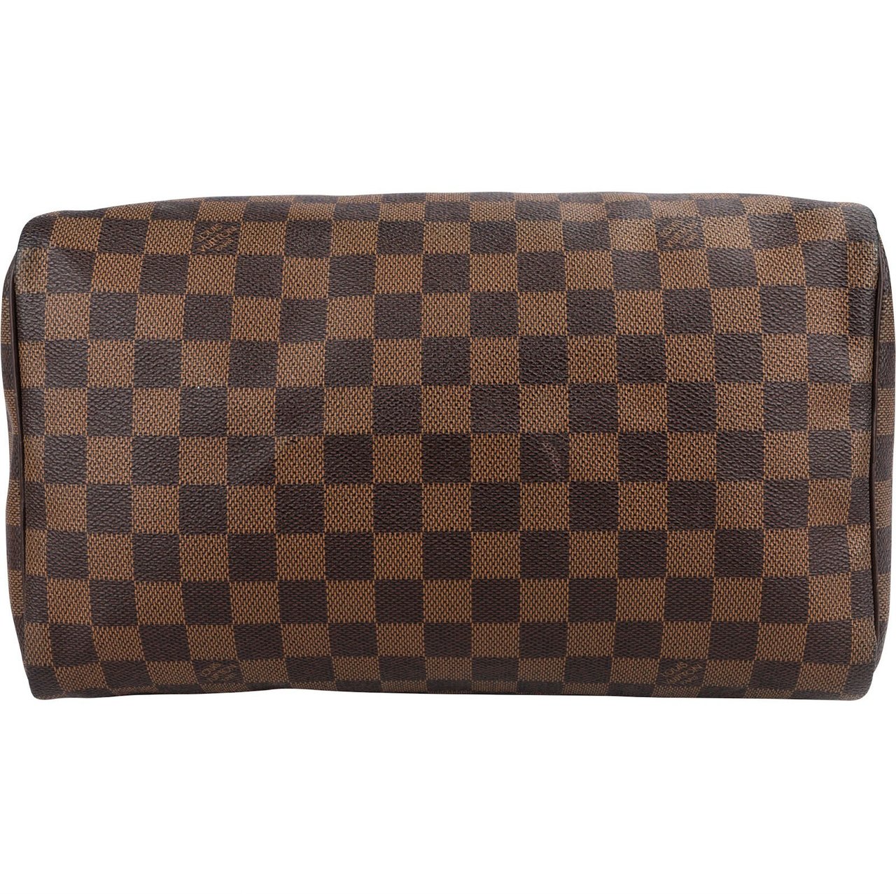 Louis Vuitton Monogram Damier Ebene Speedy 30 Handbag Bruin