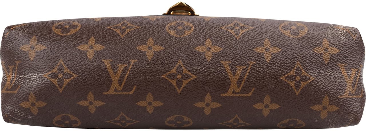 Louis Vuitton Monogram Canvas Saint Placide Crossbody Bag Bruin
