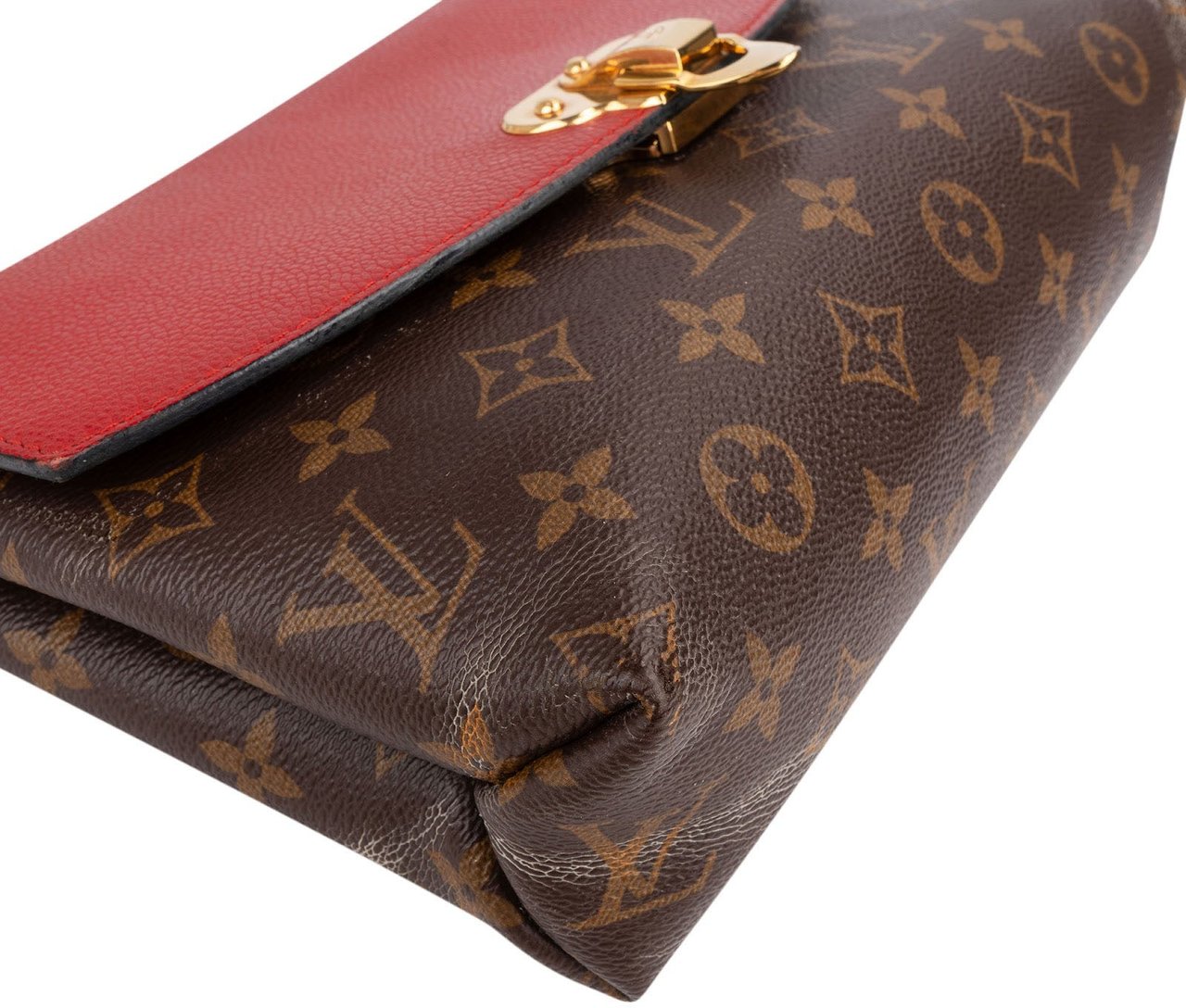 Louis Vuitton Monogram Canvas Saint Placide Crossbody Bag Bruin