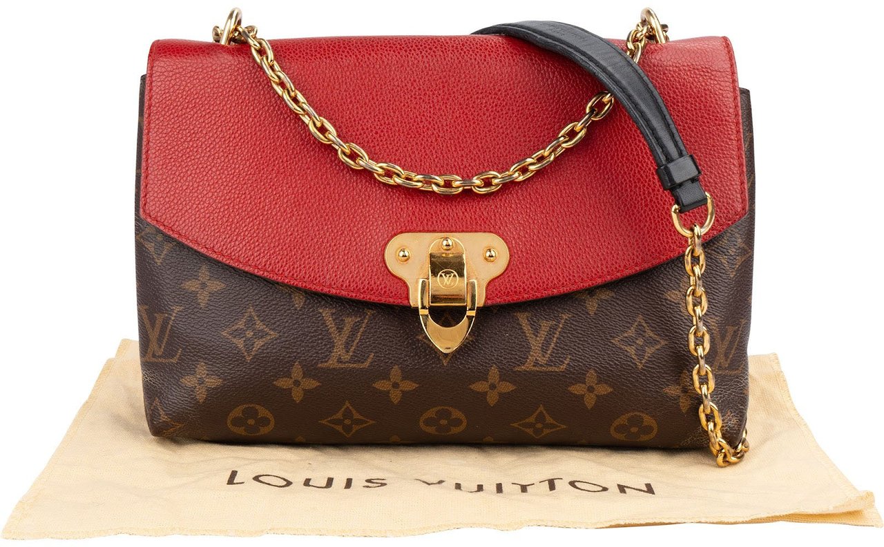 Louis Vuitton Monogram Canvas Saint Placide Crossbody Bag Bruin