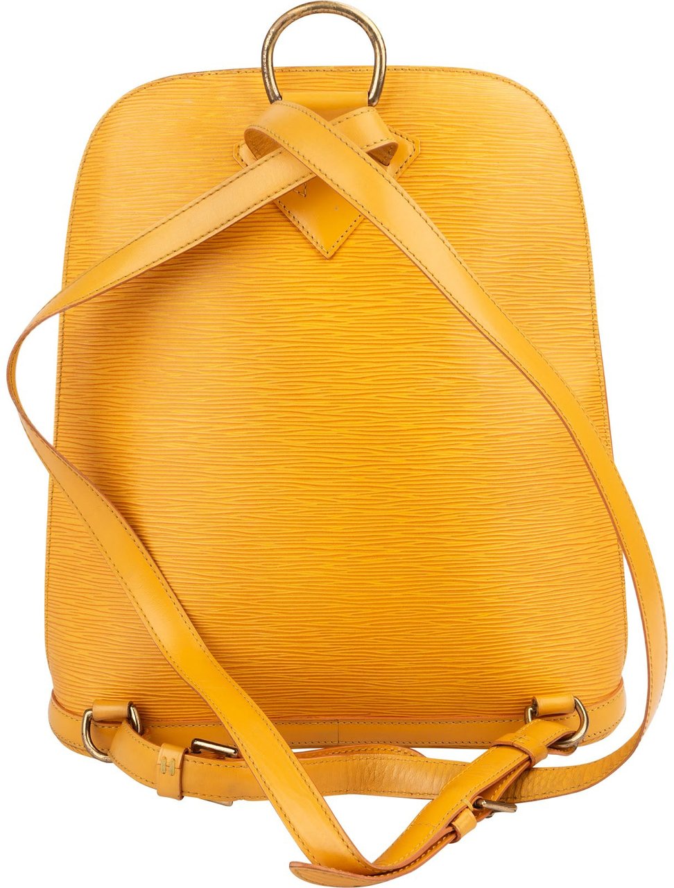 Louis Vuitton Yellow Epi Leather Gobelins Backpack Geel