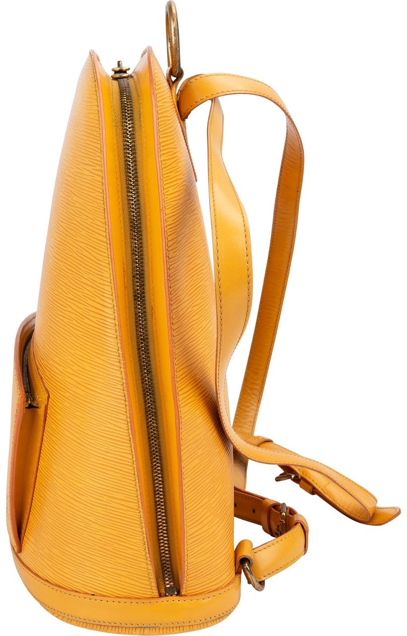 Louis Vuitton Yellow Epi Leather Gobelins Backpack Geel