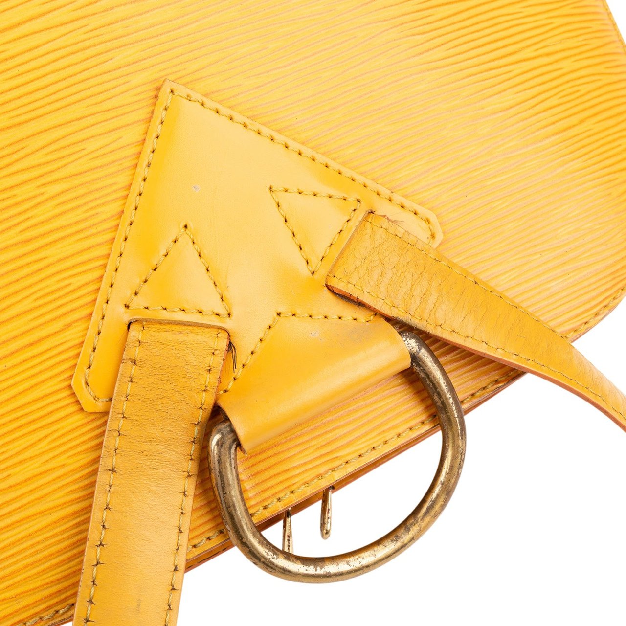 Louis Vuitton Yellow Epi Leather Gobelins Backpack Geel