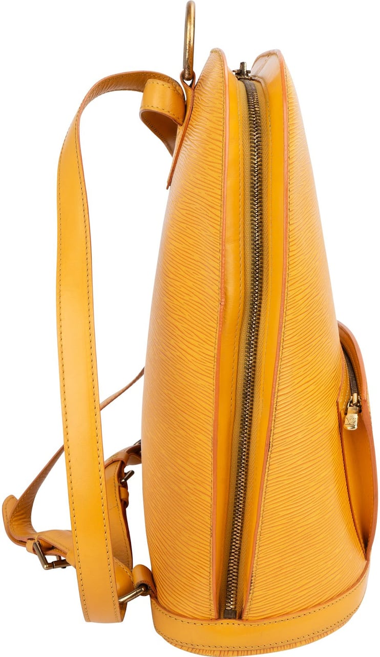 Louis Vuitton Yellow Epi Leather Gobelins Backpack Geel
