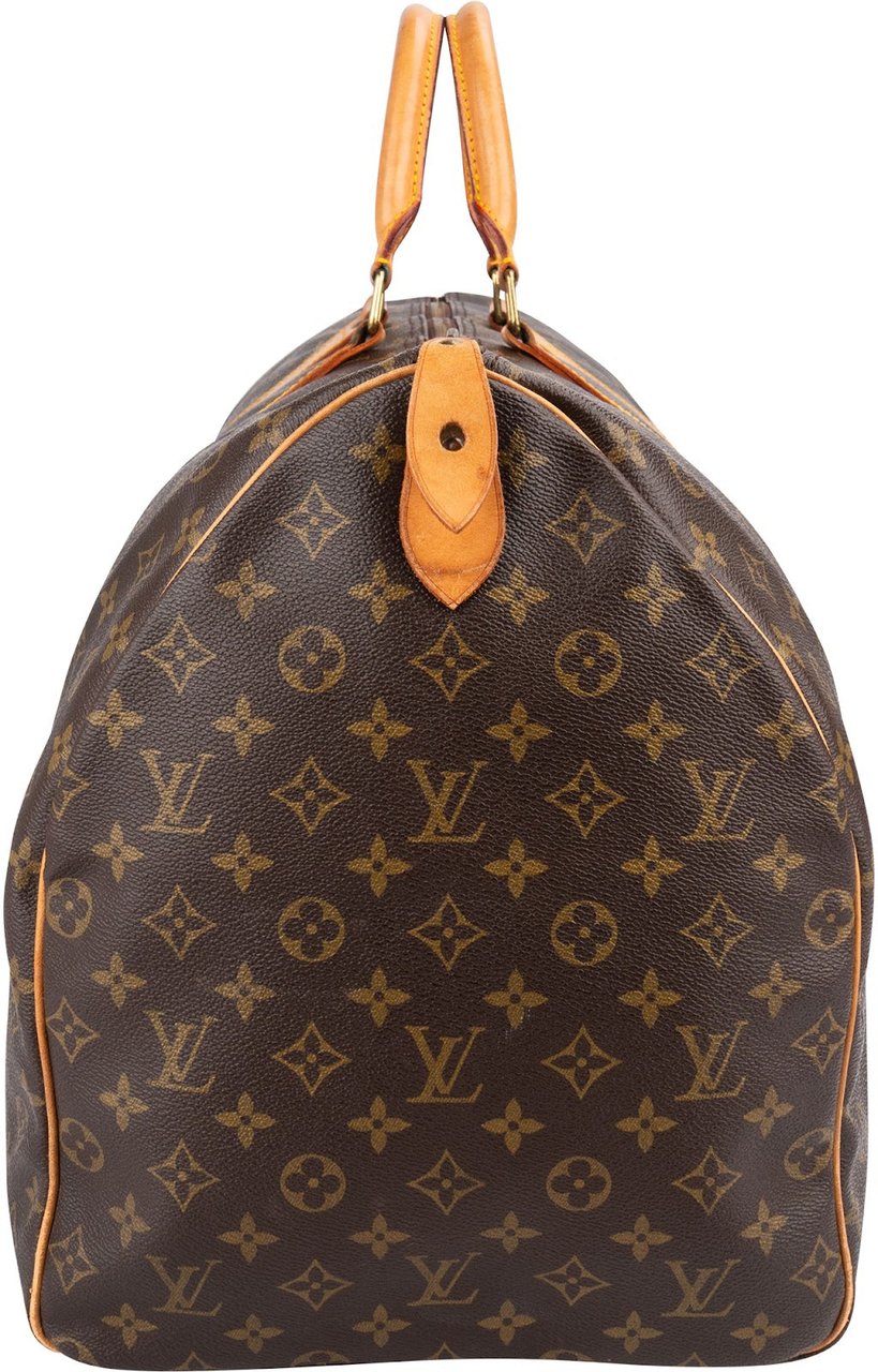 Louis Vuitton Monogram Canvas Keepall 60 Travel Bag Bruin