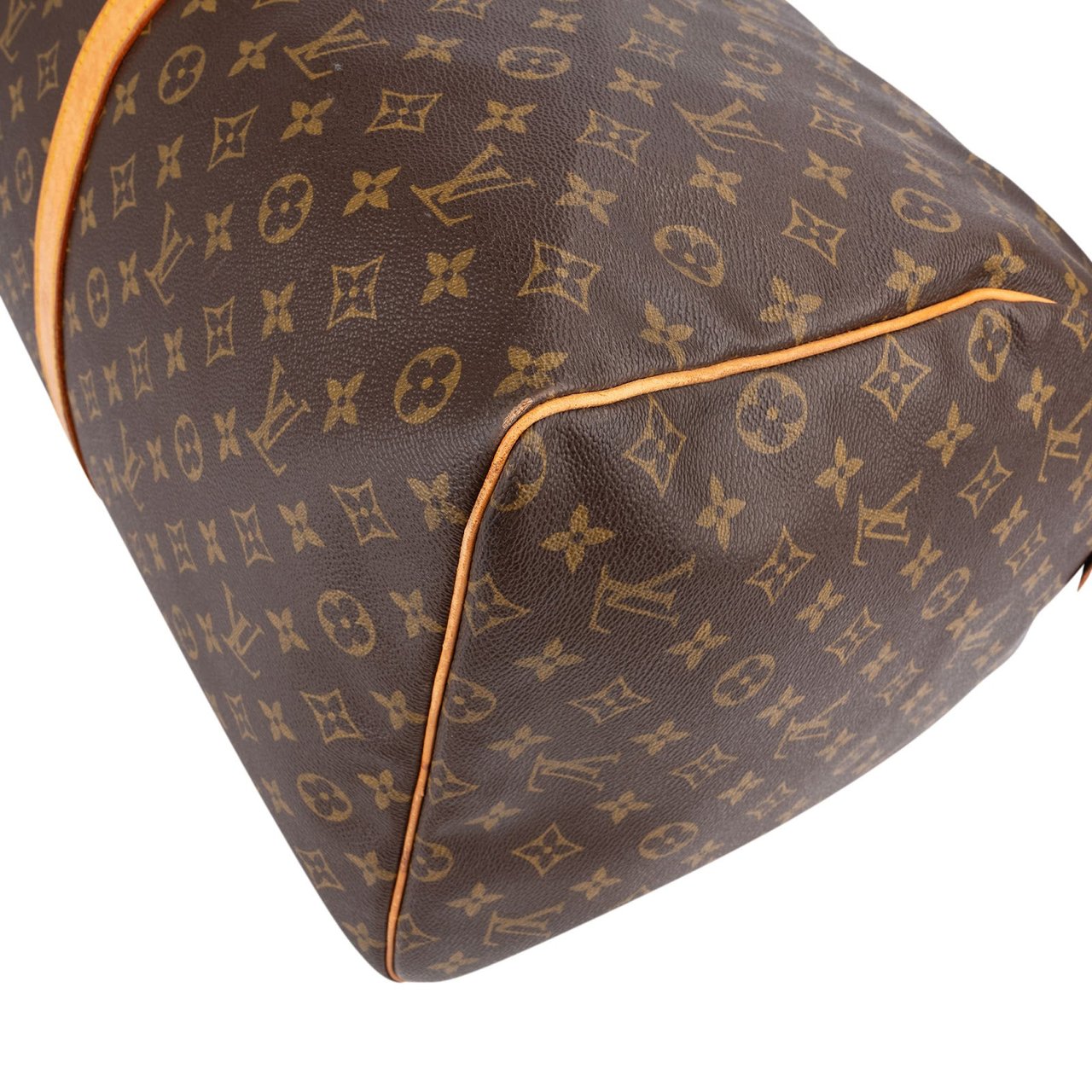 Louis Vuitton Monogram Canvas Keepall 60 Travel Bag Bruin