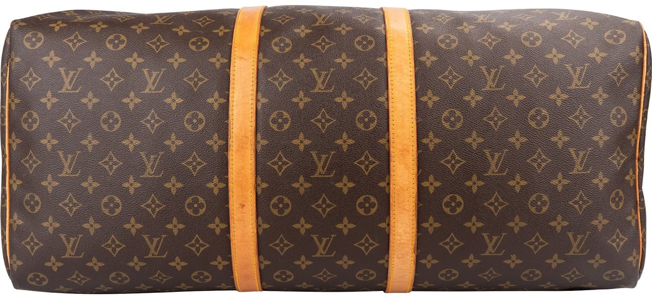 Louis Vuitton Monogram Canvas Keepall 60 Travel Bag Bruin