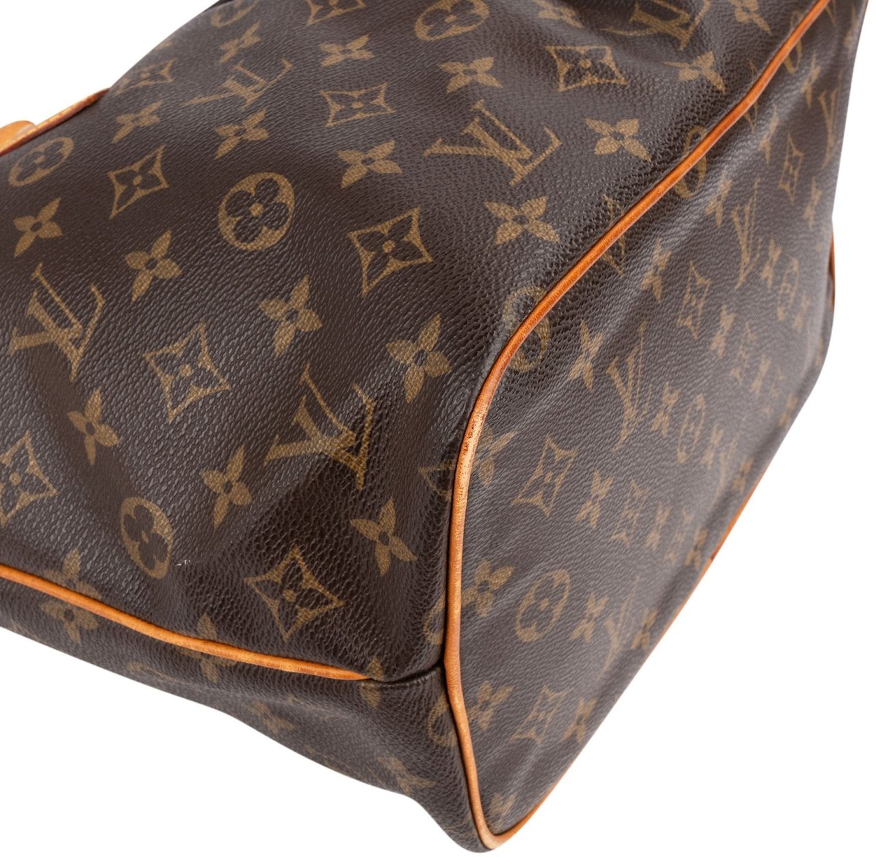 Louis Vuitton Monogram Canvas Palermo PM Handbag Bruin