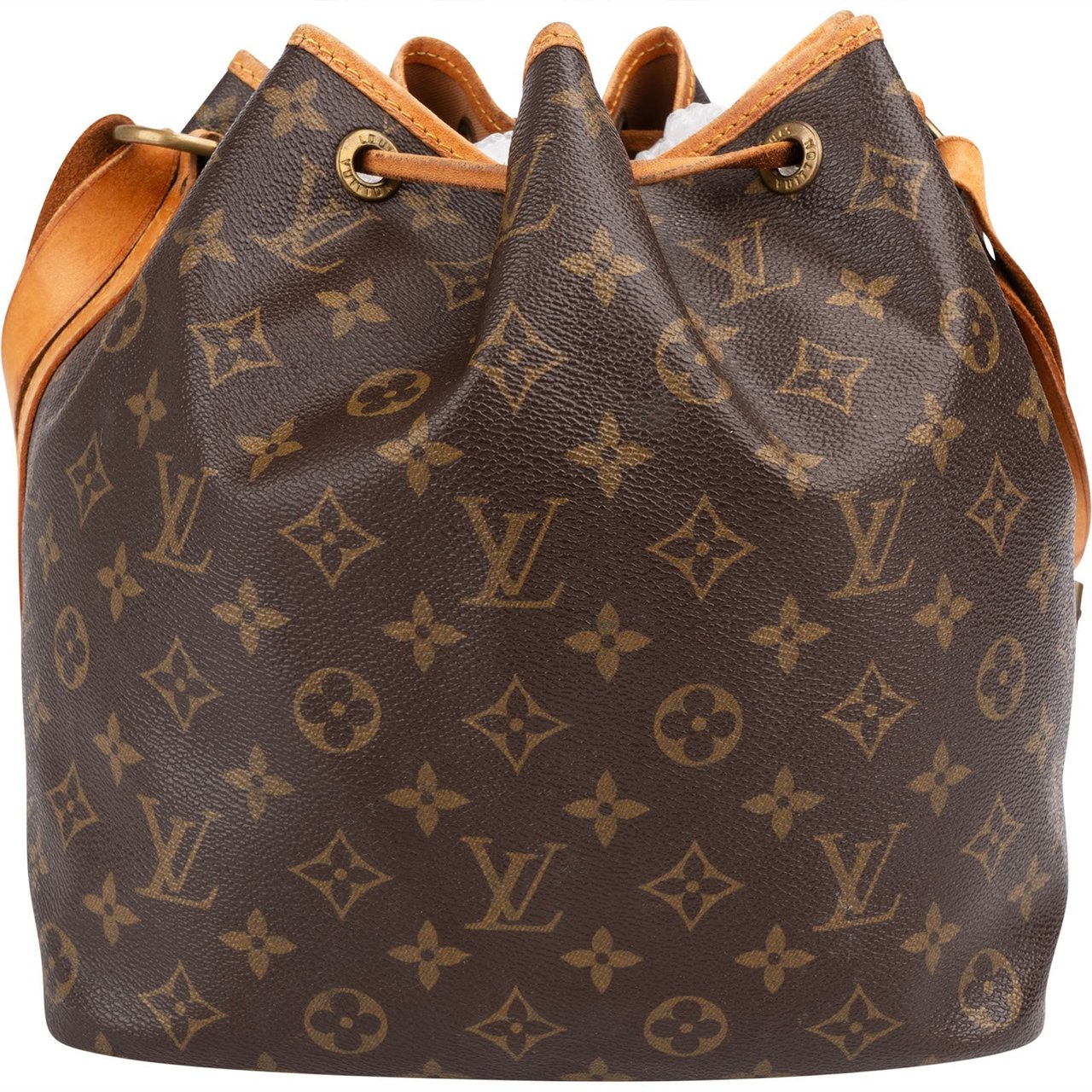 Louis Vuitton Monogram Canvas Sac Noé Petit Shoulder Bag Bruin