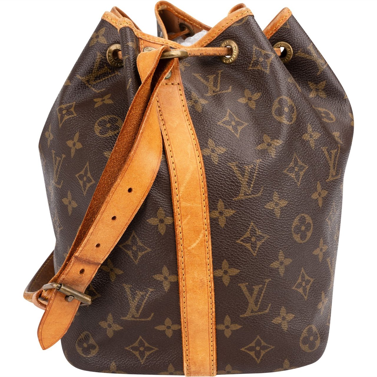 Louis Vuitton Monogram Canvas Sac Noé Petit Shoulder Bag Bruin