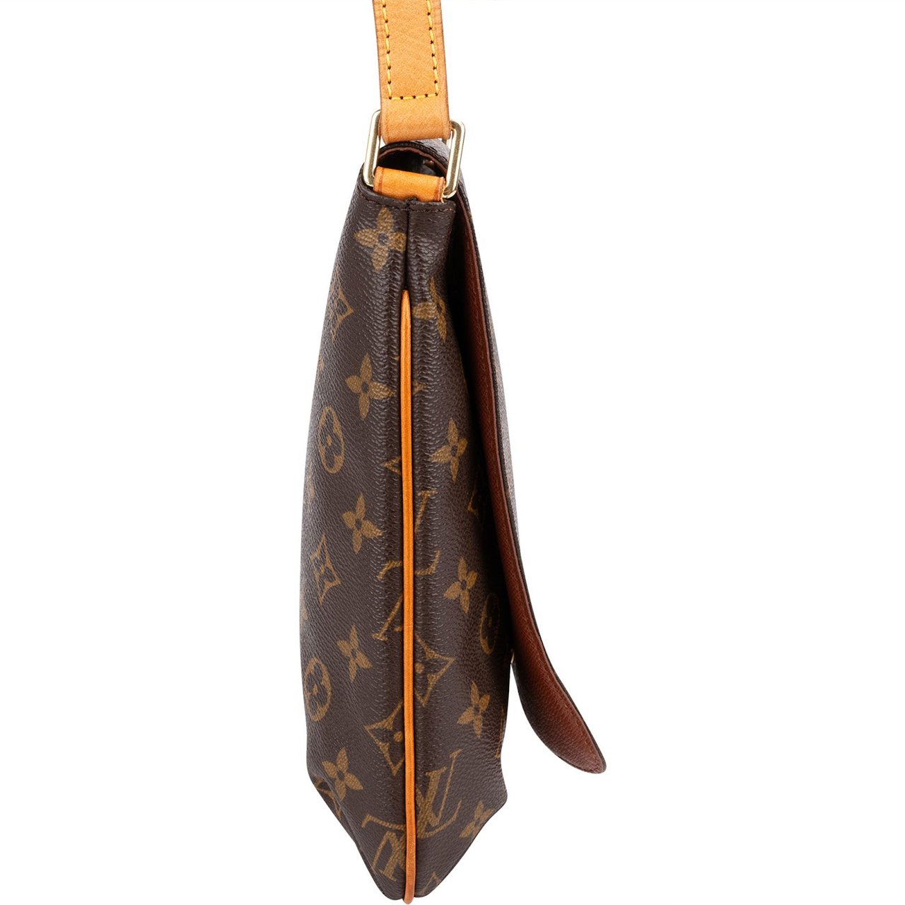 Louis Vuitton Monogram Canvas Salsa Musette PM Shoulder Bag Bruin