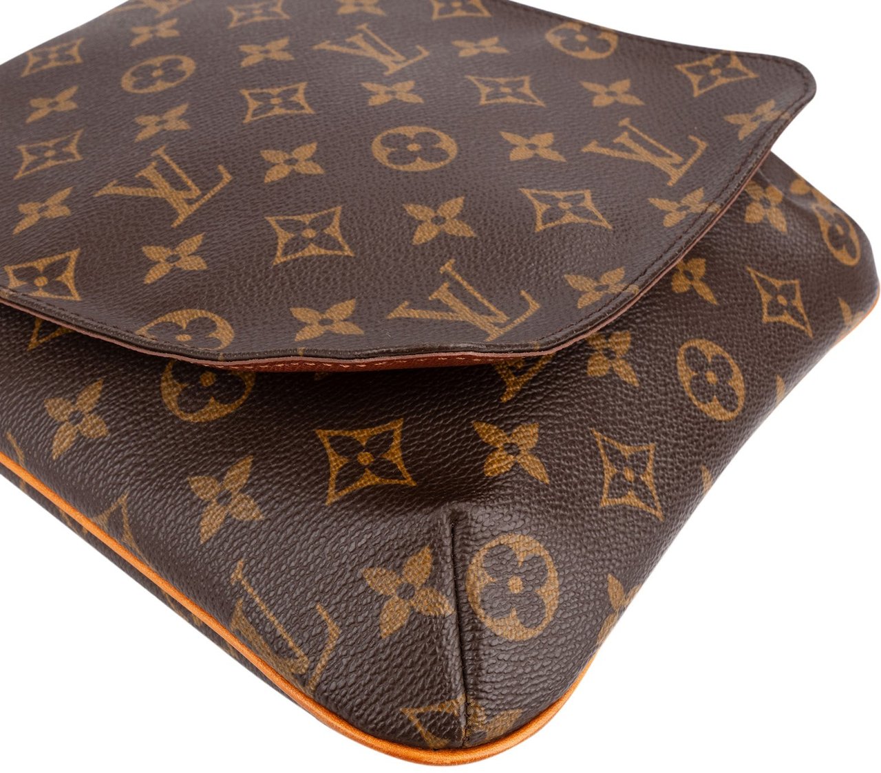 Louis Vuitton Monogram Canvas Salsa Musette PM Shoulder Bag Bruin