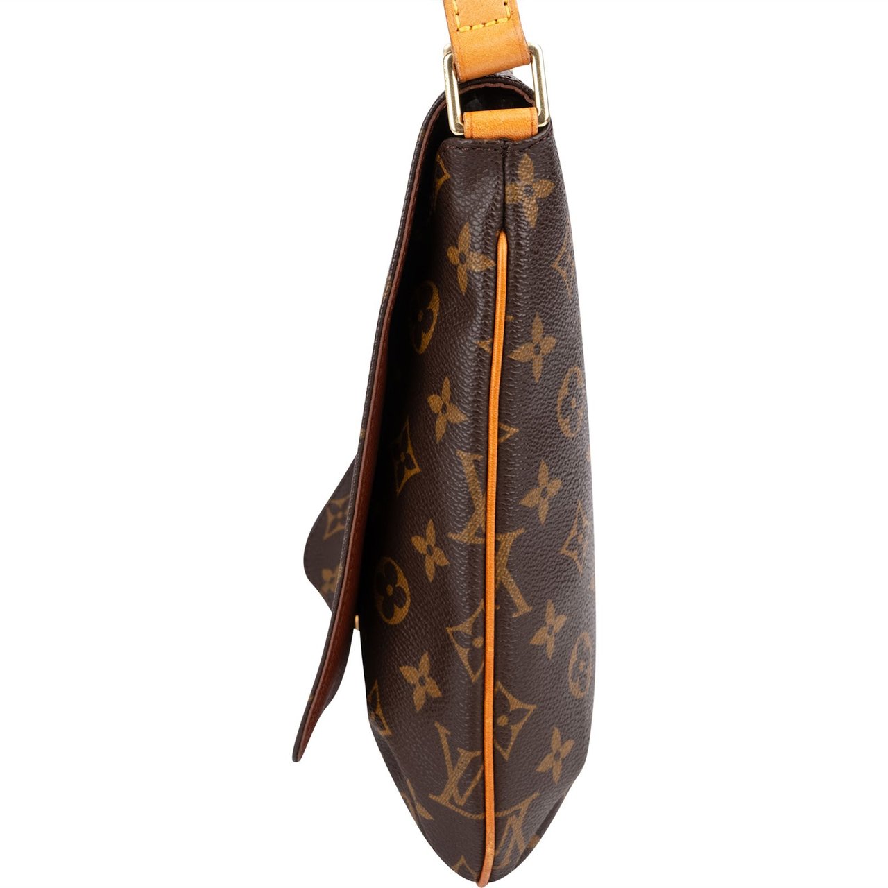 Louis Vuitton Monogram Canvas Salsa Musette PM Shoulder Bag Bruin