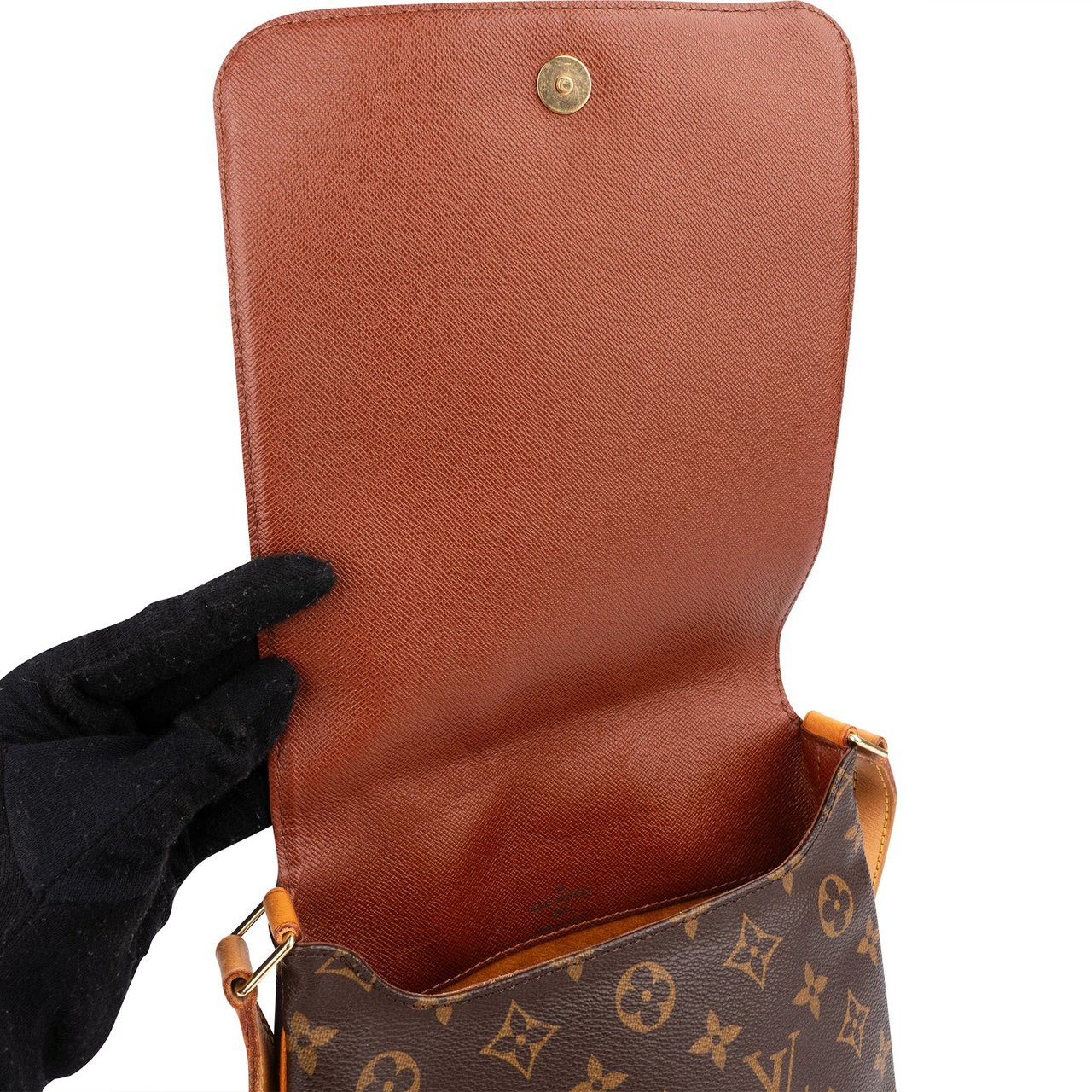 Louis Vuitton Monogram Canvas Salsa Musette PM Shoulder Bag Bruin