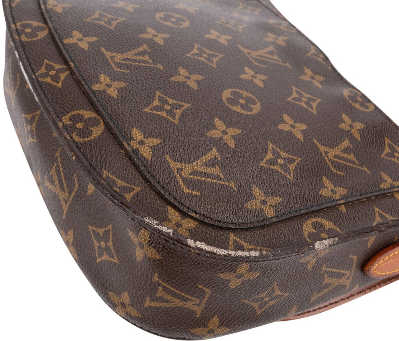 Louis Vuitton Monogram Canvas Saint Cloud GM Crossbody Bag Bruin