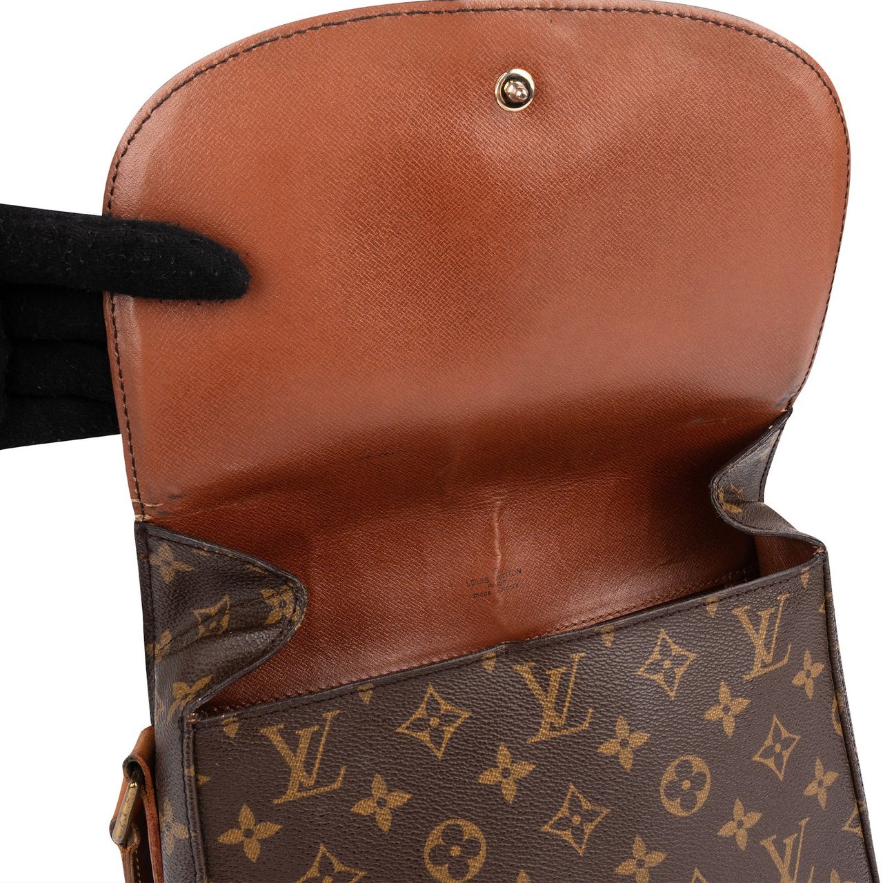Louis Vuitton Monogram Canvas Saint Cloud GM Crossbody Bag Bruin