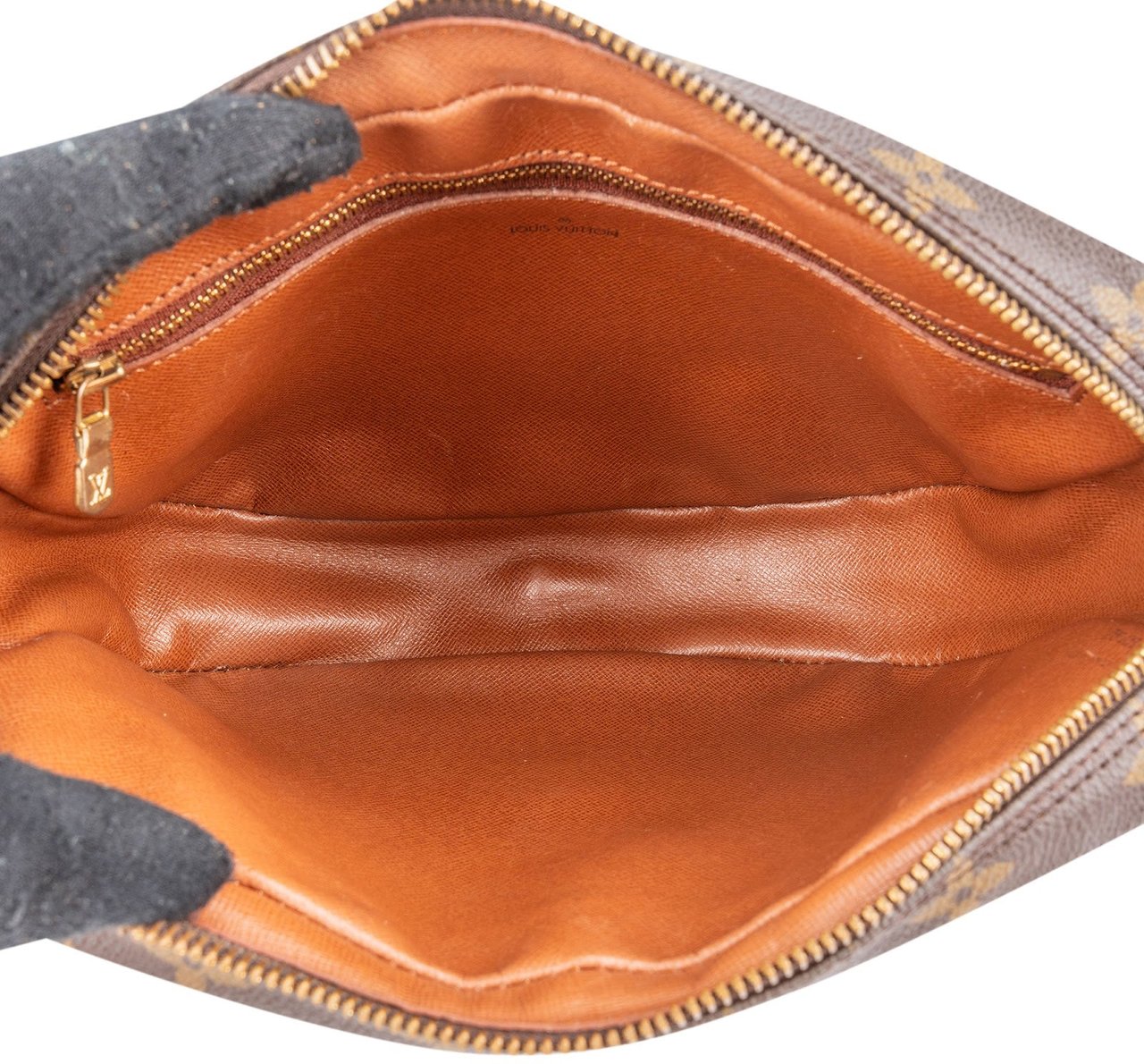Louis Vuitton Monogram Canvas Jeune Fille MM Crossbody Bag Bruin