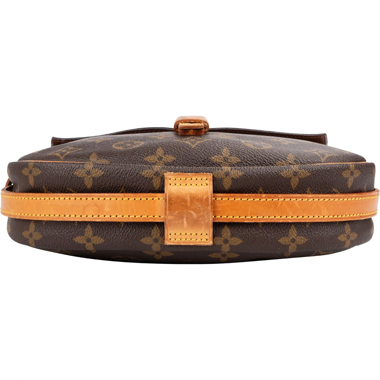 Louis Vuitton Monogram Canvas Jeune Fille MM Crossbody Bag Bruin