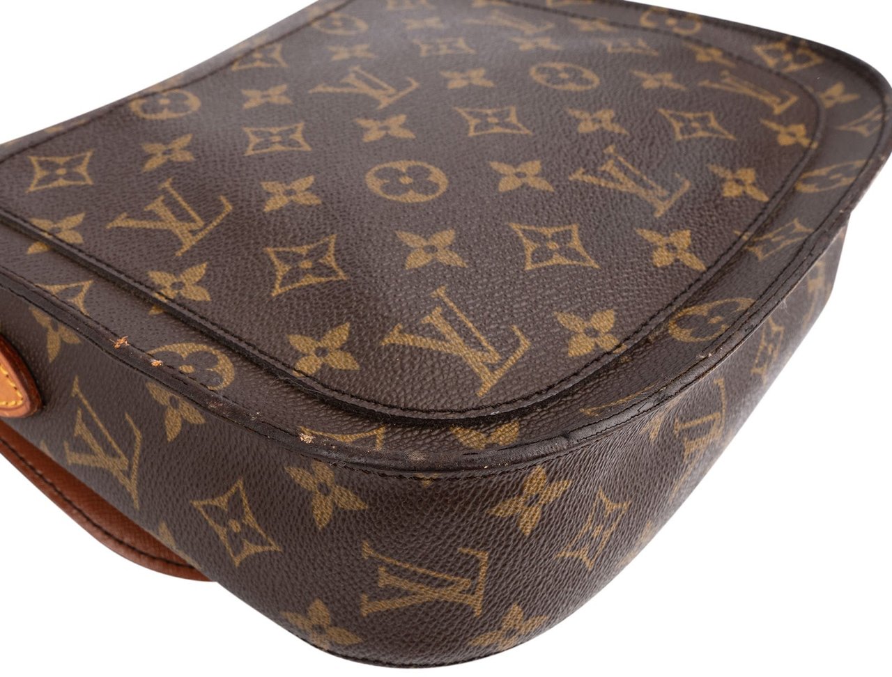 Louis Vuitton Monogram Canvas Saint Cloud GM Crossbody Bag Bruin