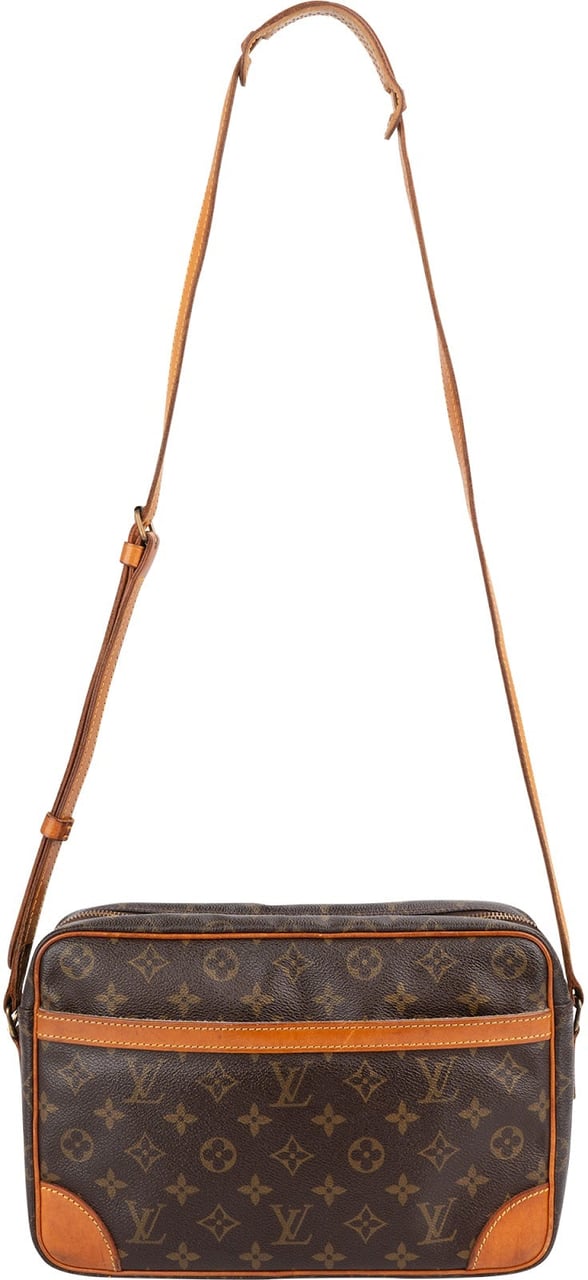 Louis Vuitton Monogram Canvas Trocadero 30 Crossbody Bag Bruin
