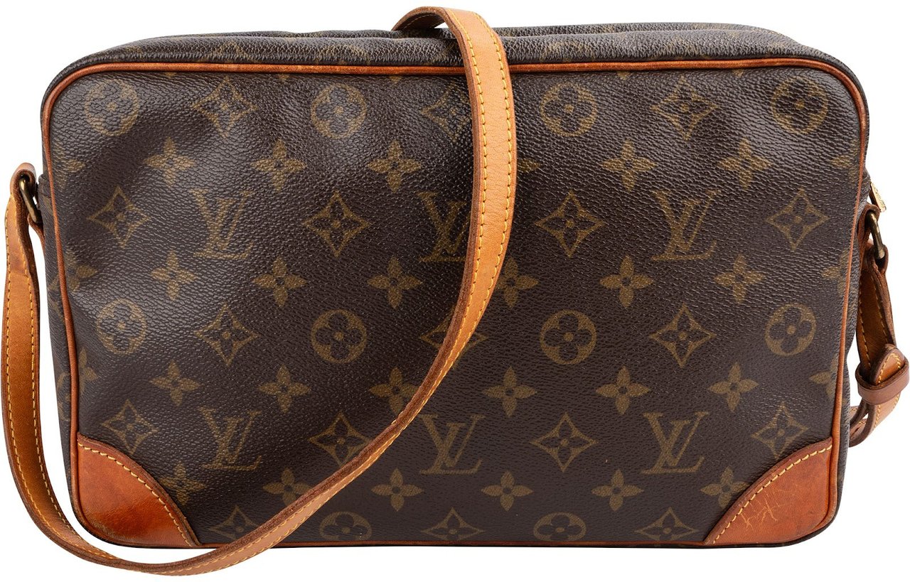 Louis Vuitton Monogram Canvas Trocadero 30 Crossbody Bag Bruin