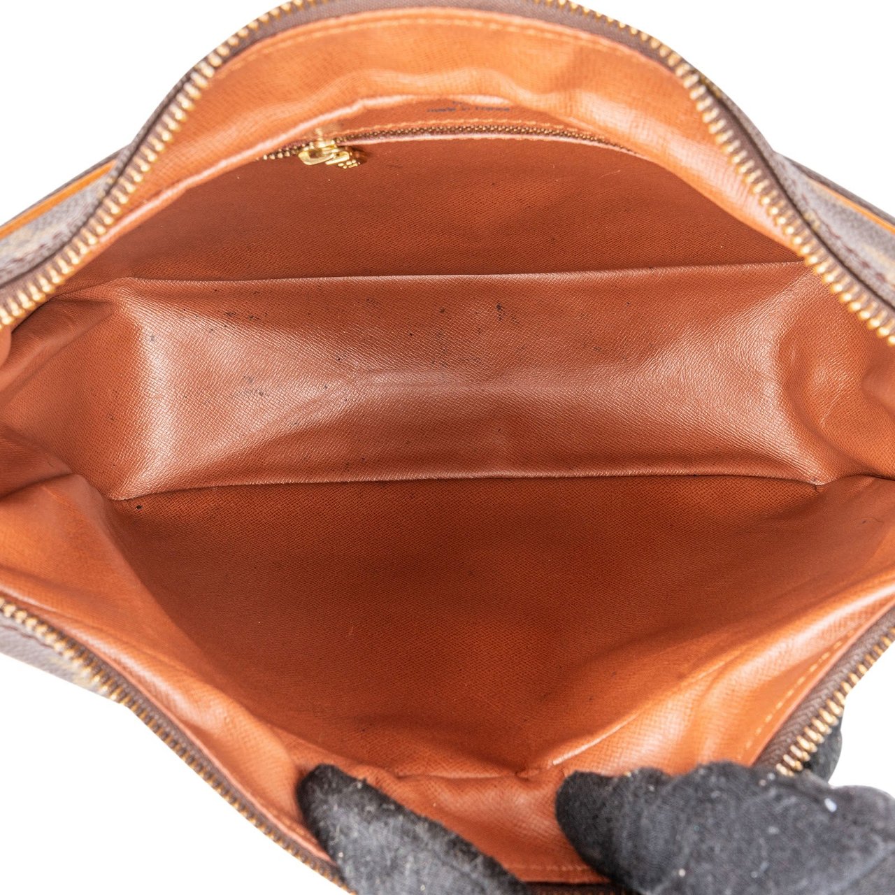 Louis Vuitton Monogram Canvas Boulogne Crossbody Bag Bruin