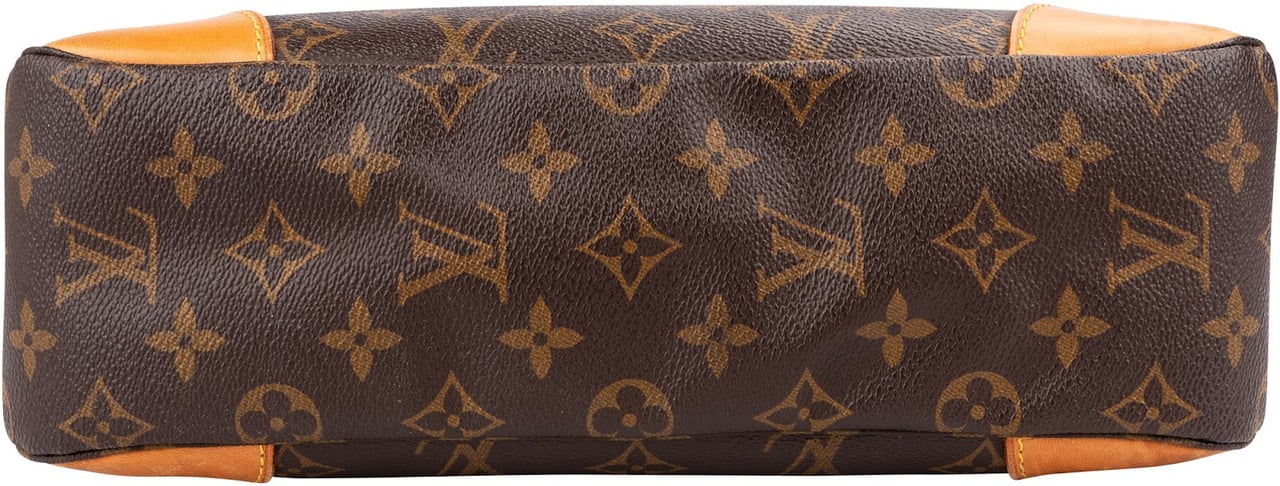 Louis Vuitton Monogram Canvas Boulogne Crossbody Bag Bruin
