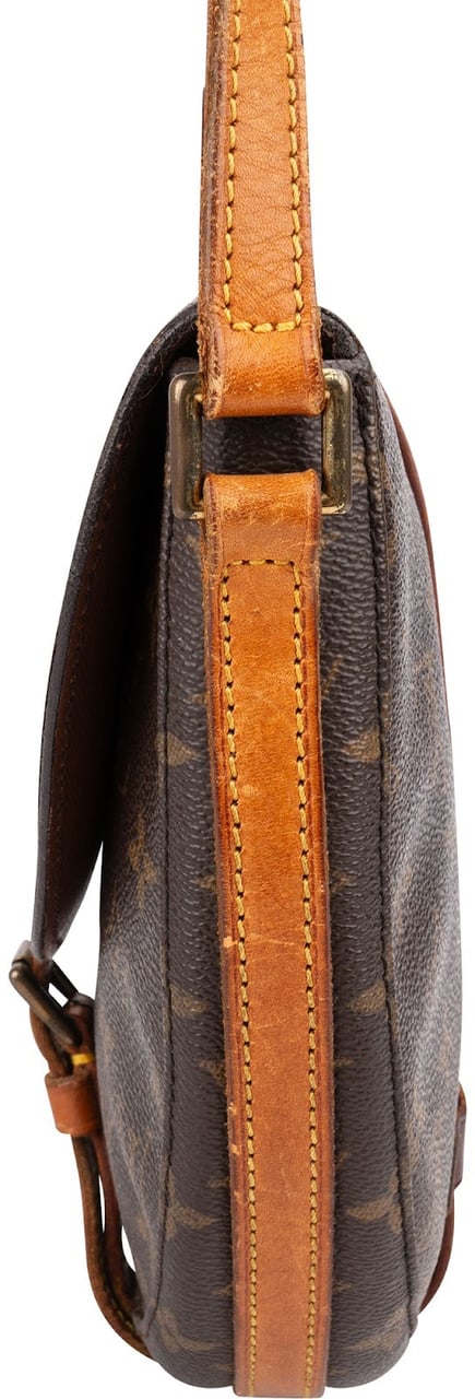Louis Vuitton Monogram Canvas Chantilly MM Crossbody Bag Bruin