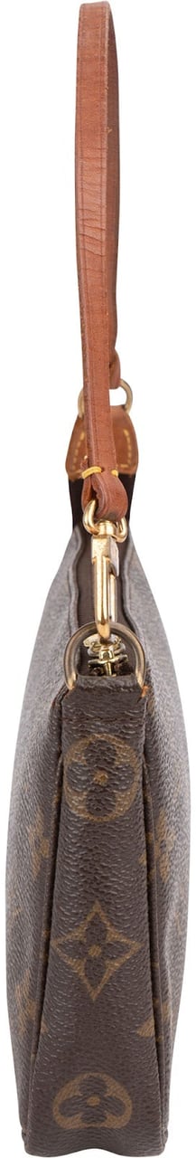 Louis Vuitton Monogram Canvas Pochette Accessoires Handbag Bruin