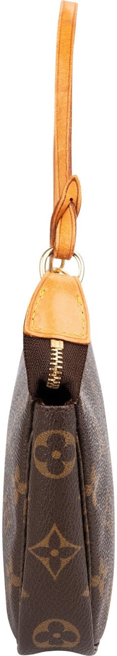 Louis Vuitton Monogram Canvas Pochette Accessoires Handbag Bruin
