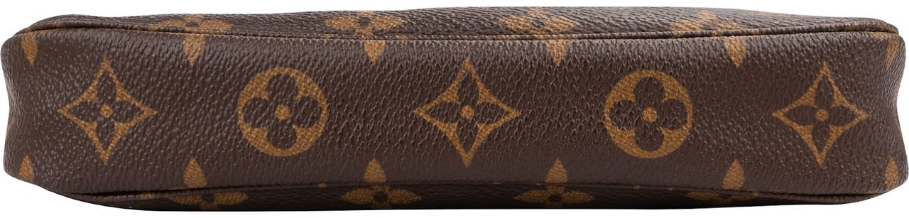 Louis Vuitton Monogram Canvas Pochette Accessoires Handbag Bruin