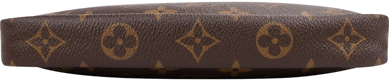 Louis Vuitton Monogram Canvas Pochette Accessoires Handbag Bruin