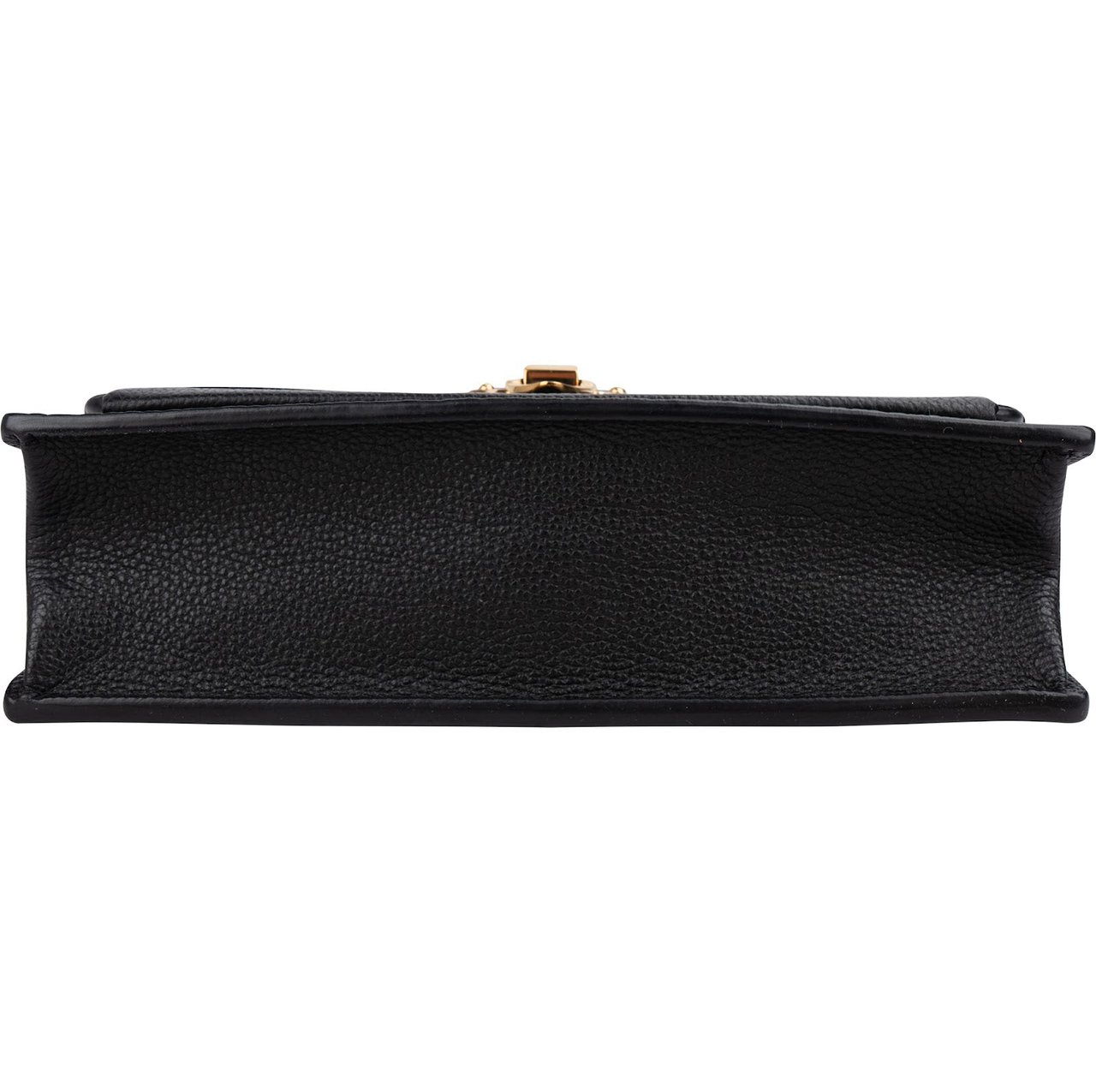 Louis Vuitton Noir Leather Empreinte Monogram Vavin Chain Crossbody Bag Zwart
