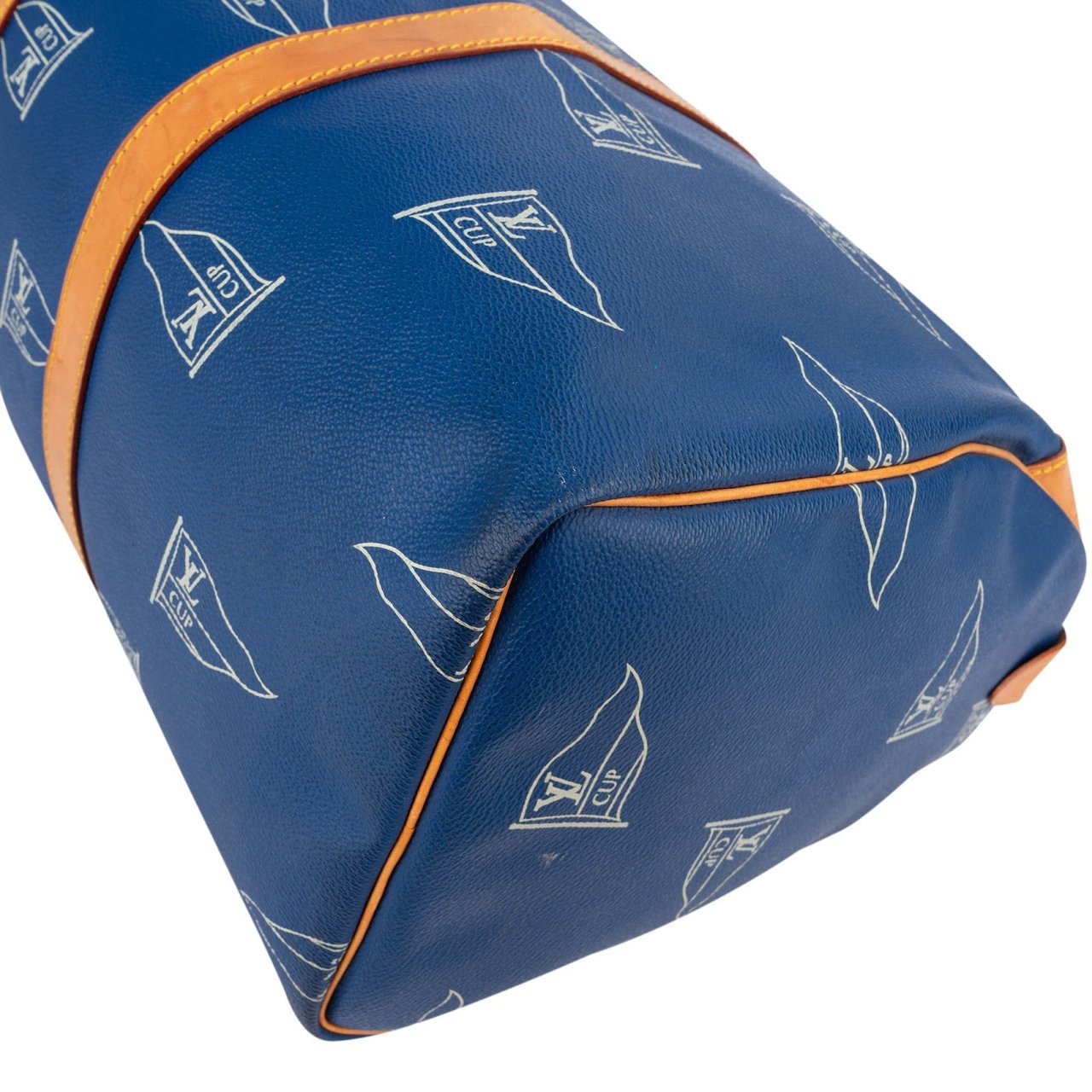 Louis Vuitton Limited America`s Cup #1167 Keepall 45 Travel Bag Blauw