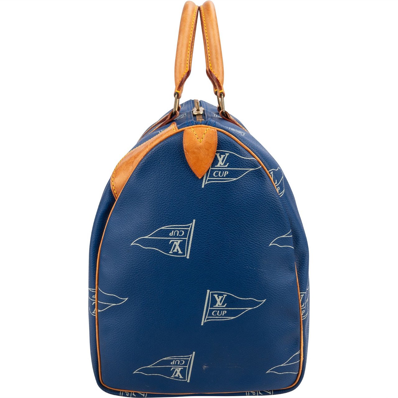 Louis Vuitton Limited America`s Cup #1167 Keepall 45 Travel Bag Blauw