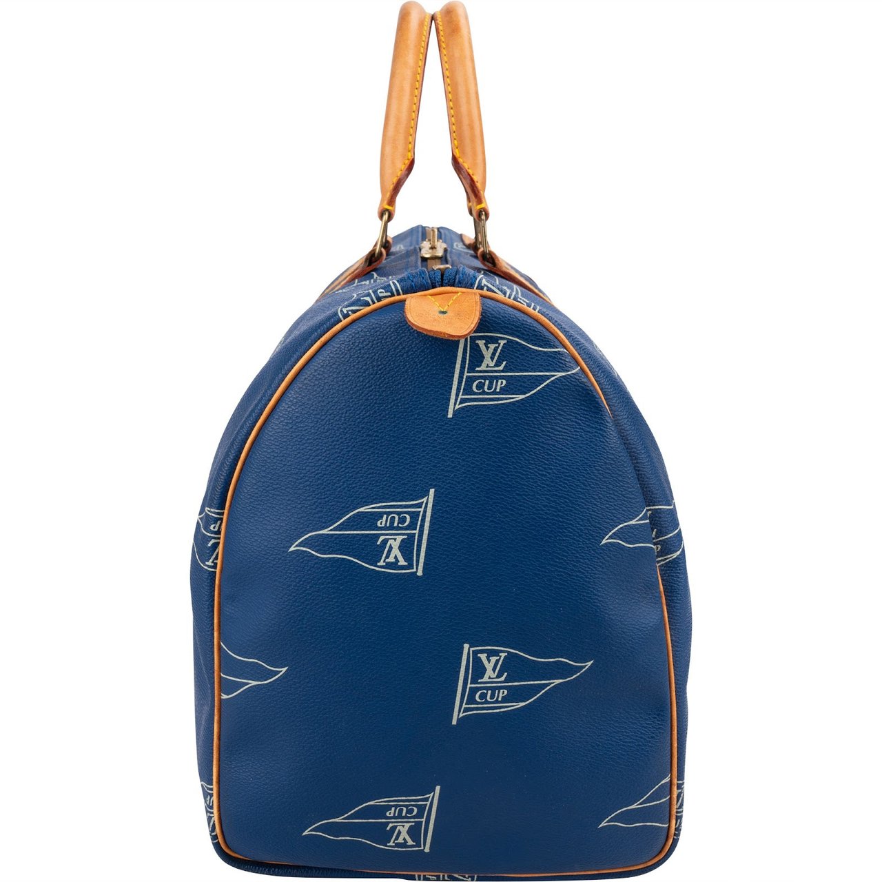 Louis Vuitton Limited America`s Cup #1167 Keepall 45 Travel Bag Blauw
