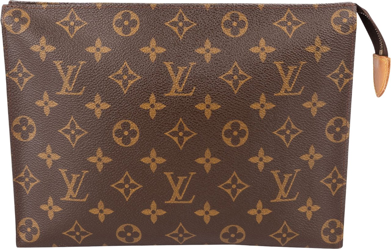 Louis Vuitton Monogram Canvas Toiletry 26 Clutch Bruin