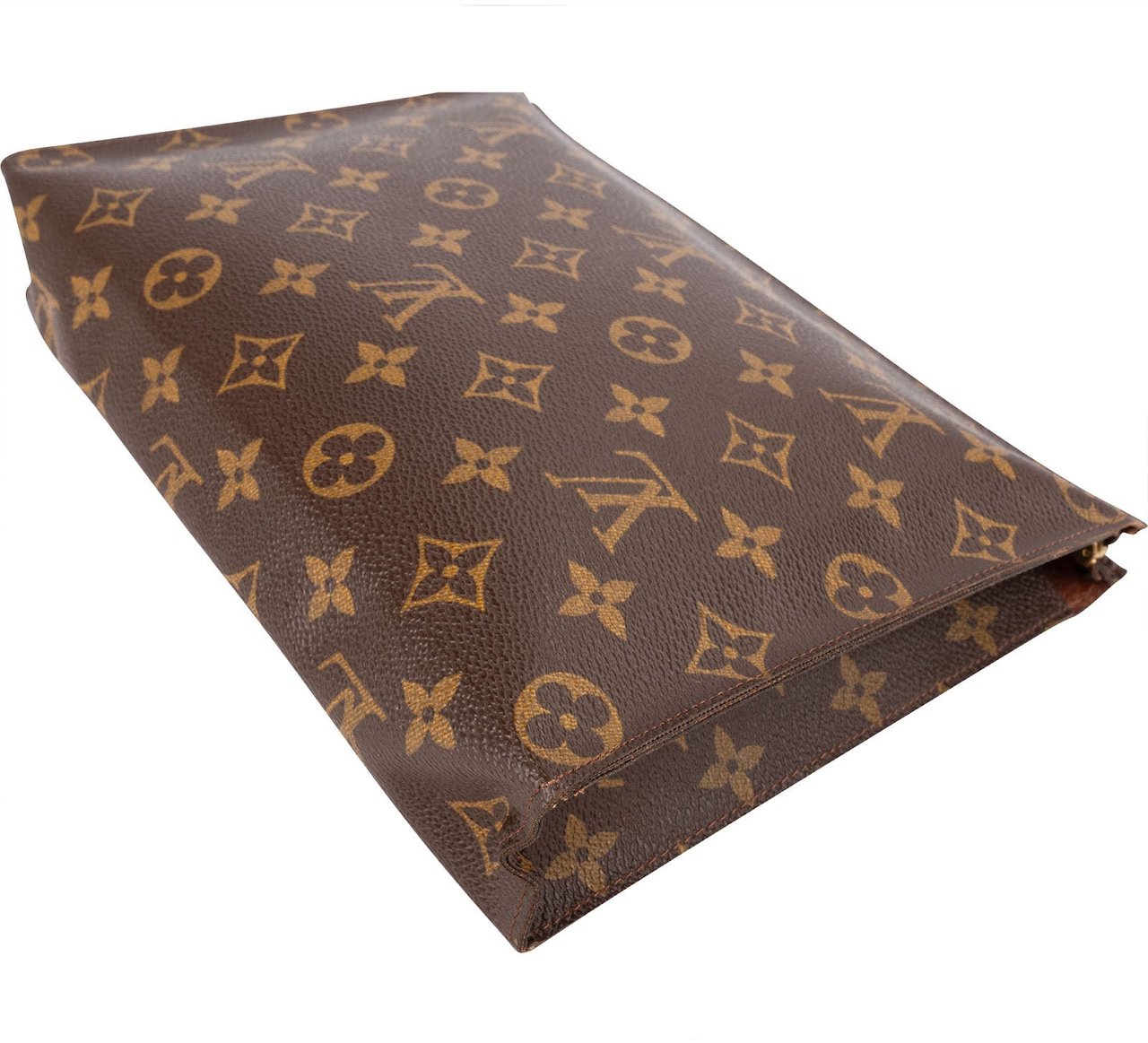 Louis Vuitton Monogram Canvas Toiletry 26 Clutch Bruin